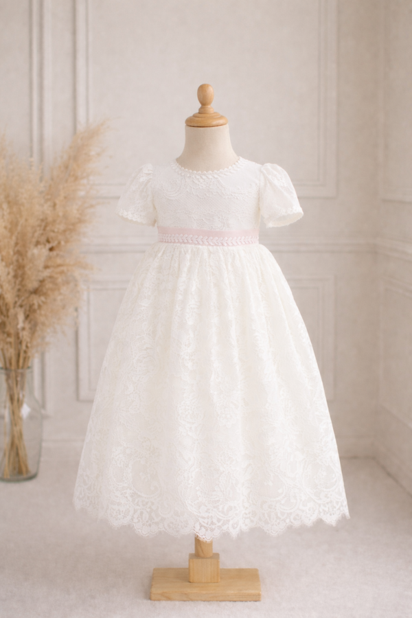 robe longue traditionnelle baptême