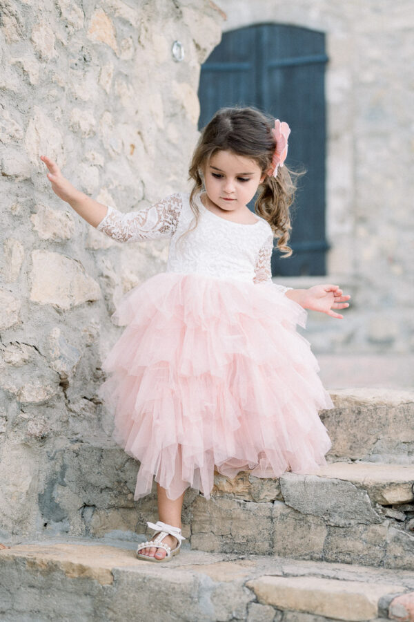 robe de cérémonie sophia rose pêche6