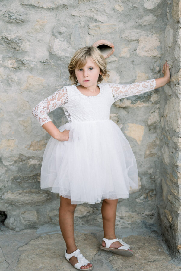 robe cérémonie zoé blanche7