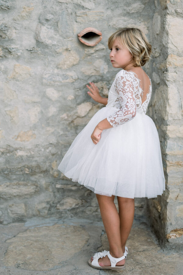 robe cérémonie zoé blanche5