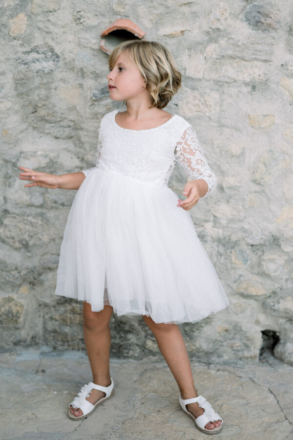 robe cérémonie zoé blanche3