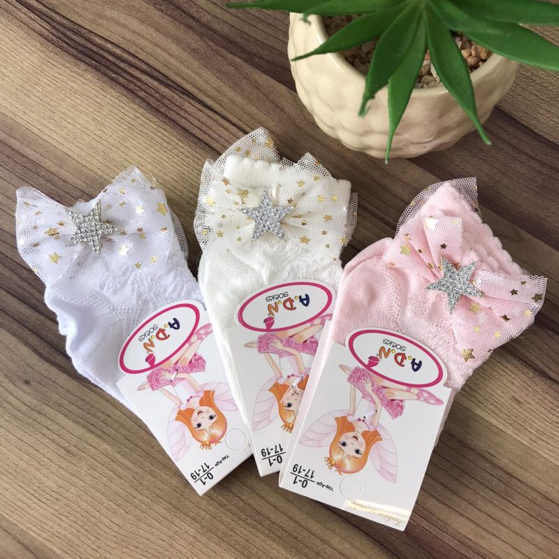 JINXIAN 10 Paires Chaussettes Femme Froufrou En Coton à Volants – Chaussettes Dentelle Respirantes Noir Et Blanc, Taille Unique