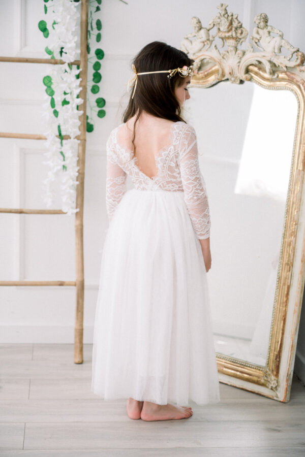 robe fille de cérémonie cortège June