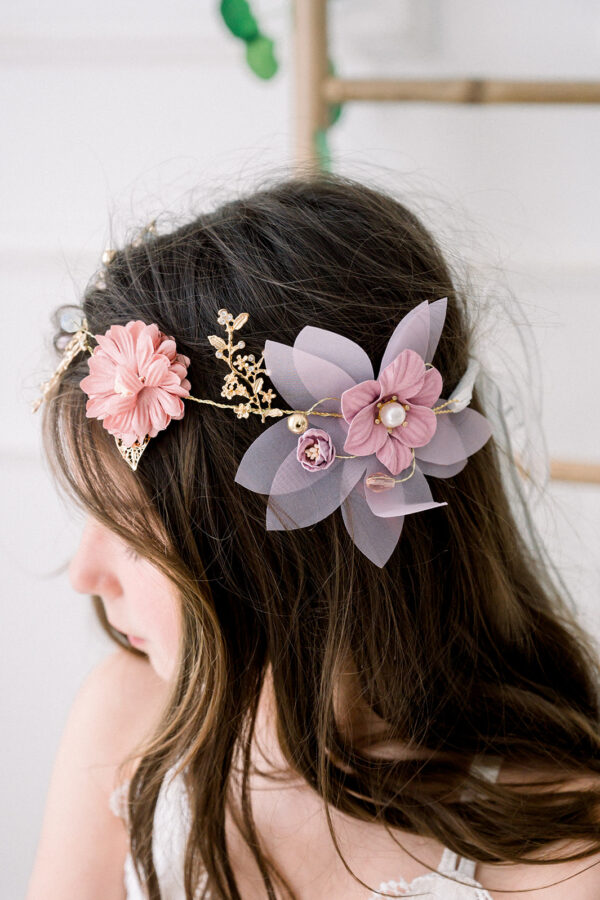 Bijoux de tête modèle flowers, Cléopâtre