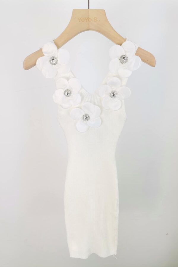 Robe tube modèle Fleurs