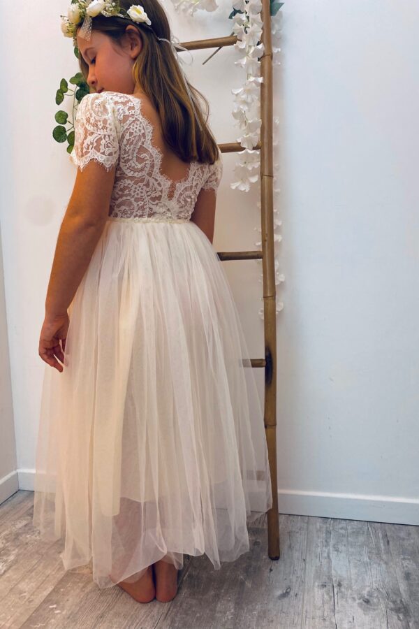 robe de cérémonie ivoire modèle margaux