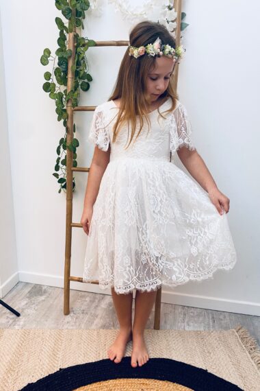 robe enfant cérémonie