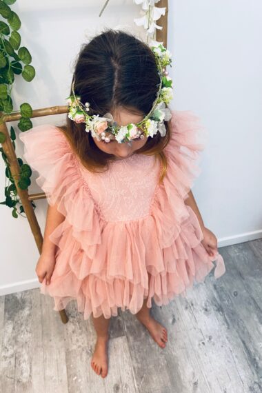 robe rose cérémonie