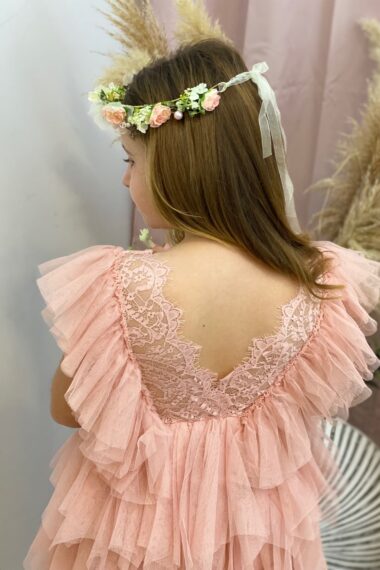 robe en tulle cérémonie enfant