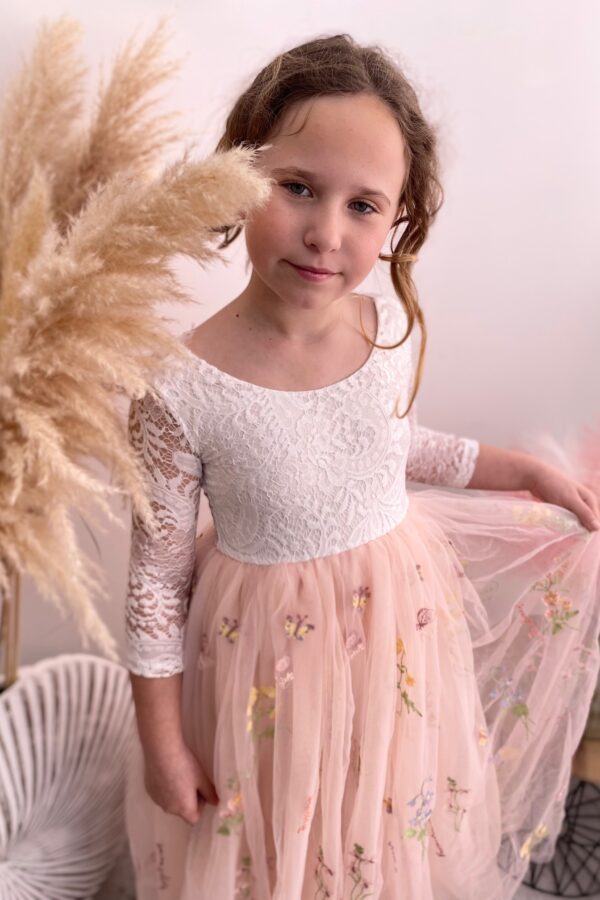 robe longue cérémonie enfant