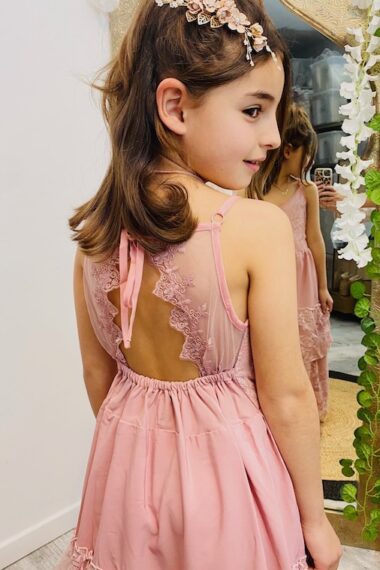 robe de cérémonie m-fille mariage bohème