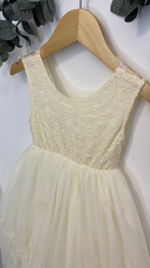 Robe de cérémonie Romane Ivoire - 6 mois à 13 ans – Image 5