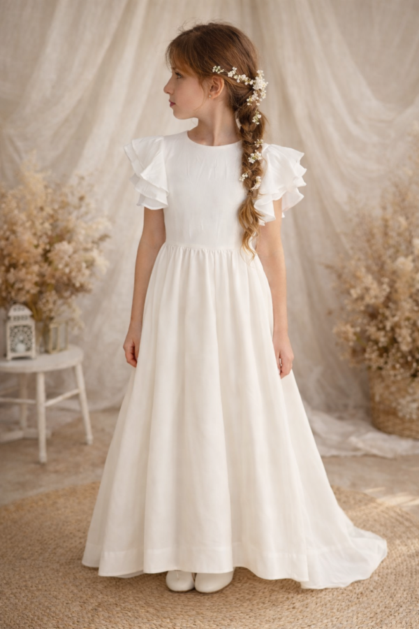 robe fille avec traîne