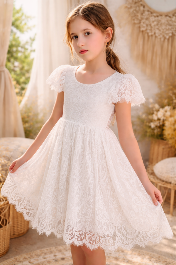 robe de cérémonie batpême fille