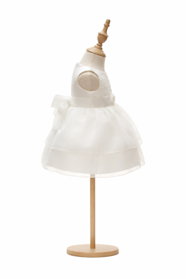 robe de baptême blanc cassé