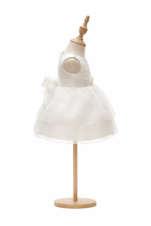 robe de baptême blanc cassé