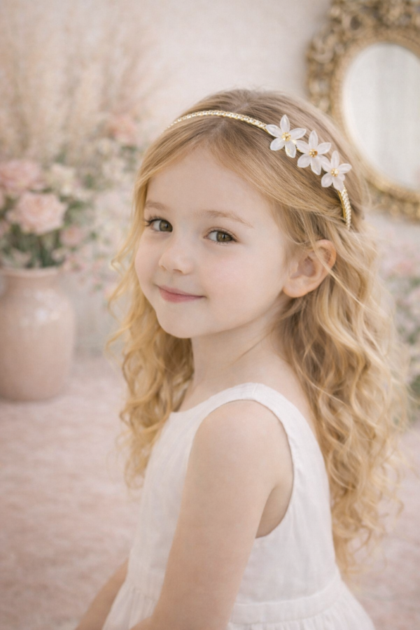 serre-tête - accessoires cheveux cérémonie fille
