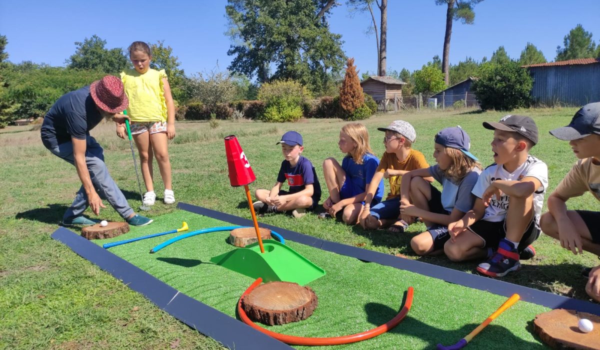 golf animation enfant