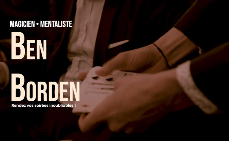 Magicien Mentalist Ben Borden Magicien Mentalist Ben Borden