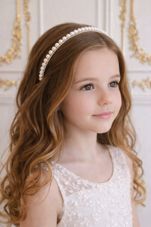 accessoires cheveux mariage enfant