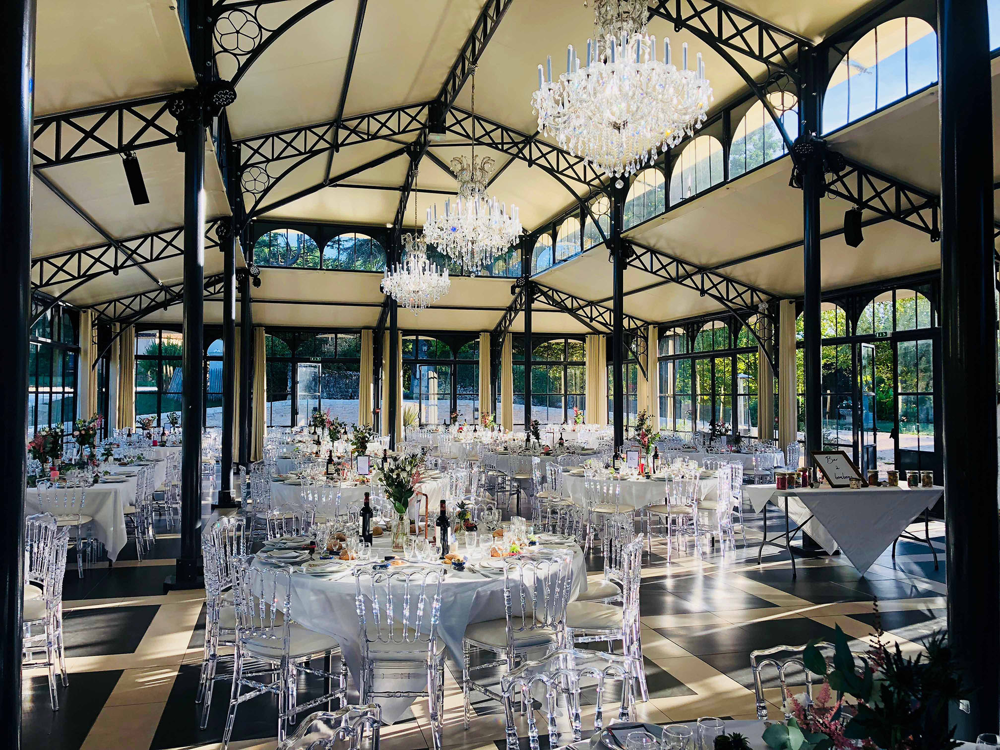 salle mariage domaine la Fauconnie
