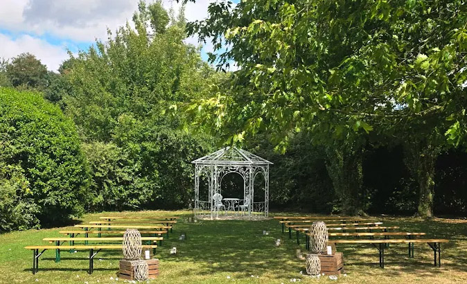 extérieur mariage la Ferme du Bois aux Dames 77