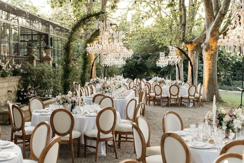 réception mariage Château de la Garde