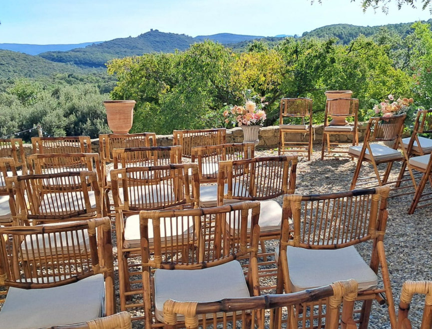 réception mariage Domaine du rey