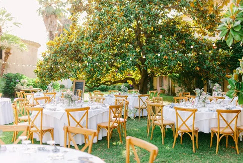 réception mariage le domaine de Vignale
