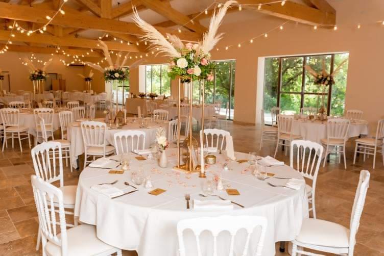salle mariage domaine de Franco