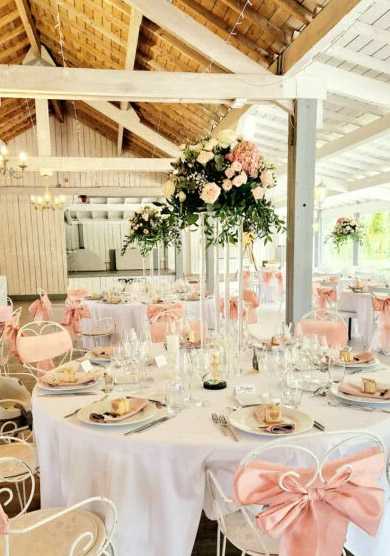 salle mariage domaine du Feyel