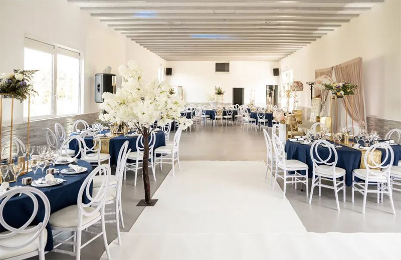 salle mariage domaine des Vallées
