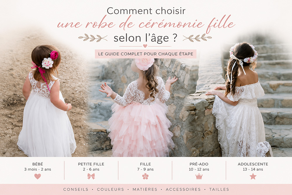 choisir une robe de cérémonie fille