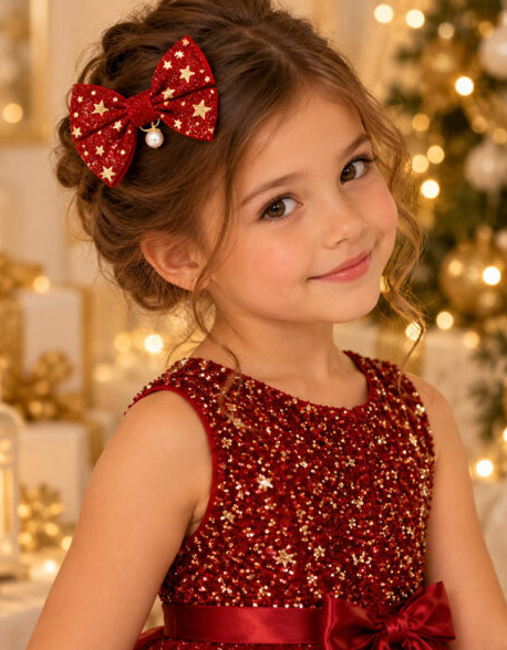 accessoires Noêl cheveux fille