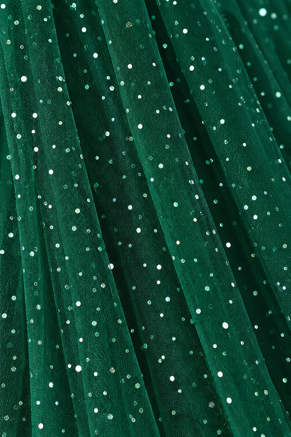 robe noël fille verte