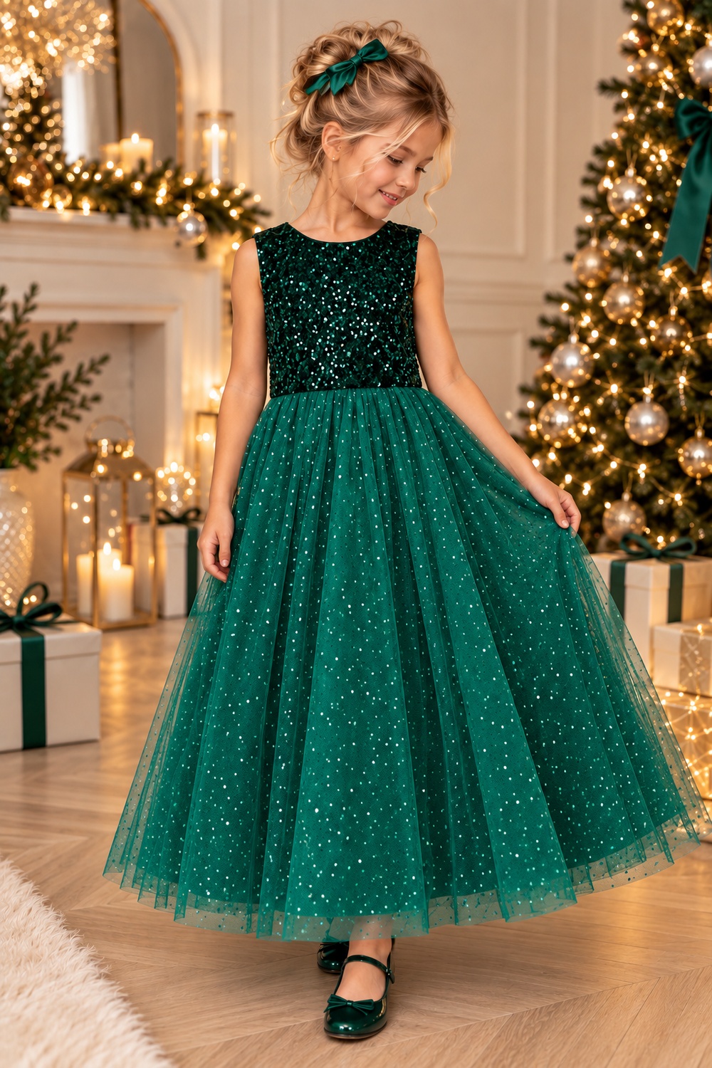 robe de noël fille